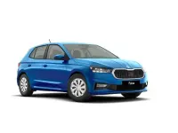 Neu Skoda Fabia Essence 95 PS (69 kW) 2026 Raceblau metallic Limousine