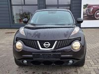 Gebraucht Nissan Juke Acenta 117 PS (86 kW) 2014 Violett/schwarz SUV