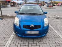 Gebraucht Toyota Yaris 69 PS (50 kW) 2008 Blau Kleinwagen