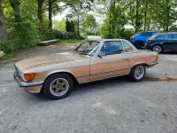 Gebraucht Mercedes SL280 185 PS (136 kW) 1982 Gold Cabrio