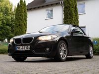 Gebraucht BMW 218 136 PS (100 kW) 2016 Schwarz Cabrio
