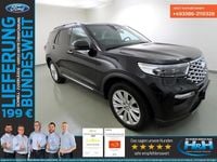 Gebraucht Ford Explorer Hybrid Platinum 457 PS (336 kW) 2022 Schwarz SUV