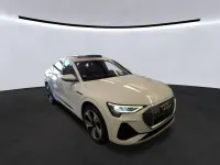 Gebraucht Audi e-tron Sportback S-Line 300 kW (408 PS) 2022 Weiß SUV