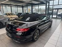 Gebraucht Mercedes C180 AMG line 156 PS (114 kW) 2019 Schwarz Cabrio