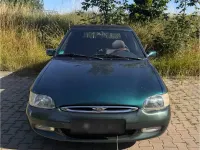Gebraucht Ford Escort Cabriolet 90 PS (66 kW) 1997 Grün Cabrio