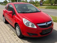 Gebraucht Opel Corsa Basis 60 PS (44 kW) 2007 Rot Kleinwagen
