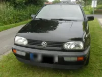 Gebraucht VW Golf Cabriolet 75 PS (55 kW) 1994 Schwarz Cabrio