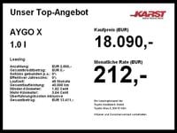 Neu Toyota Aygo X-play 72 PS (52 kW) 2025 Weiß Kleinwagen