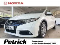 Gebraucht Honda Civic Executive 120 PS (88 kW) 2014 Weiß Kleinwagen