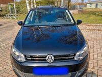 Gebraucht VW Polo Match 90 PS (66 kW) 2012 Schwarz Kleinwagen