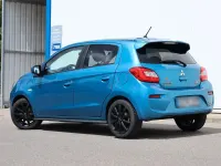 Gebraucht Mitsubishi Space Star Intro Edition 71 PS (52 kW) 2017 Blau Kleinwagen