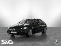Gebraucht Mercedes C200 AMG 204 PS (150 kW) 2024 Metalliclack obsidianschwarz Limousine