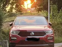 Gebraucht VW T-Roc Cabriolet Style 116 PS (85 kW) 2021 Rot Cabrio