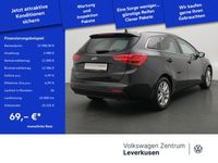 Gebraucht Kia Ceed Vision 135 PS (99 kW) 2018 Schwarz / black pearl (metallic) Kleinwagen