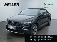 Gebraucht VW T-Roc Cabriolet Style 150 PS (110 kW) 2021 Schwarz Cabrio