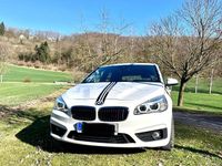 Gebraucht BMW 220 Active Tourer Sport Line 192 PS (141 kW) 2015 Weiß Van / Kleinbus