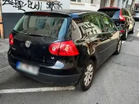 Gebraucht VW Golf V 102 PS (75 kW) 2008 Schwarz Kleinwagen