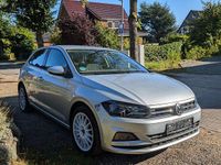 Gebraucht VW Polo Comfortline 95 PS (69 kW) 2018 Silber Kleinwagen