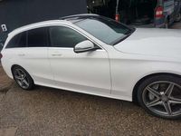 Gebraucht Mercedes C250 204 PS (150 kW) 2015 Polarweiss  unilack Kombi