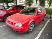 Second-hand VW Golf 101 CP (74 kW) 1998 Roșu Coupe