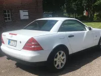 Gebraucht Mercedes SLK230 193 PS (141 kW) 1997 Weiß Cabrio