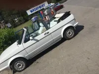Gebraucht VW Golf Cabriolet 95 PS (69 kW) 1988 Weiß Cabrio