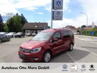 Gebraucht VW Caddy Maxi Highline 125 PS (91 kW) 2017 Rot Van / Kleinbus