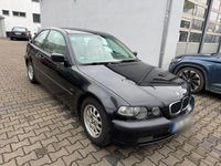 Gebraucht BMW 316 116 PS (85 kW) 2001 Schwarz Coupé