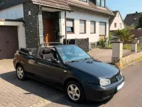 Gebraucht VW Golf 75 PS (55 kW) 2000 Schwarz Cabrio