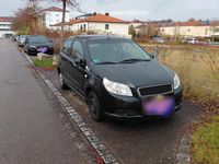 Używany Chevrolet Aveo 84 KM (61 kW) 2010 Czarny Sedan/Limuzyna