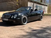 Gebraucht Mercedes CLK230 Elegance 197 PS (144 kW) 1999 Schwarz Cabrio