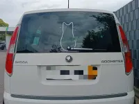 Gebraucht Skoda Roomster 75 PS (55 kW) 2014 Weiß Van / Kleinbus
