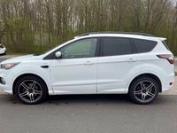 Gebraucht Ford Kuga ST-Line 150 PS (110 kW) 2017 Weiß SUV