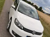 Gebraucht VW Touran Highline 170 PS (125 kW) 2012 Weiß Van / Kleinbus