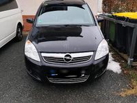 Gebraucht Opel Zafira 115 PS (84 kW) 2009 Schwarz Van / Kleinbus