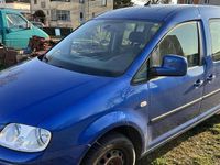 Gebraucht VW Caddy Maxi Life Team 109 PS (80 kW) 2010 Ravennablau metallic Van / Kleinbus