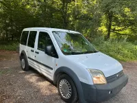 Gebraucht Ford Tourneo Connect 90 PS (66 kW) 2008 Weiß Van / Kleinbus