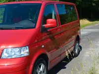 Gebraucht VW Multivan Comfortline 131 PS (96 kW) 2007 Rot Van / Kleinbus