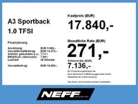 gebraucht Audi A3 Sportback 1.0 TFSI sport Navi LM PDC