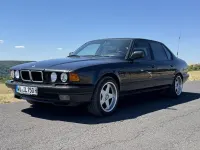 Gebraucht BMW 750L Sport Line 299 PS (219 kW) 1992 Schwarz Limousine