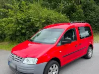 Gebraucht VW Caddy 69 PS (50 kW) 2004 Rot Van / Kleinbus