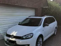 Gebraucht VW Golf VII 105 PS (77 kW) 2012 Weiß Kombi
