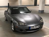 Gebraucht Mazda MX5 145 PS (106 kW) 2002 Silber Cabrio