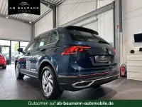 Gebraucht VW Tiguan Elegance 150 PS (110 kW) 2020 Blau nightshade blue metallic (metallic) SUV