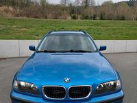 Gebraucht BMW 318 143 PS (105 kW) 2002 Blau Kombi
