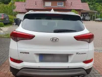 Gebraucht Hyundai Tucson 185 PS (136 kW) 2016 Weiß SUV