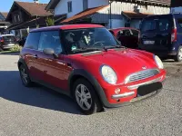 Käytetty Mini ONE 90 HP (66 kW) 2003 Punainen Viistoperä