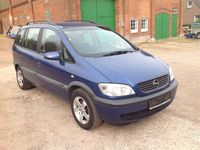 Gebraucht Opel Zafira 101 PS (74 kW) 2002 Blau metallic Van / Kleinbus