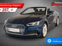 Gebraucht Audi A5 Cabriolet S-Line 190 PS (139 kW) 2018 Blau Cabrio