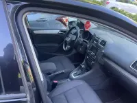 Gebraucht VW Golf VI Team 105 PS (77 kW) 2010 Schwarz Kleinwagen